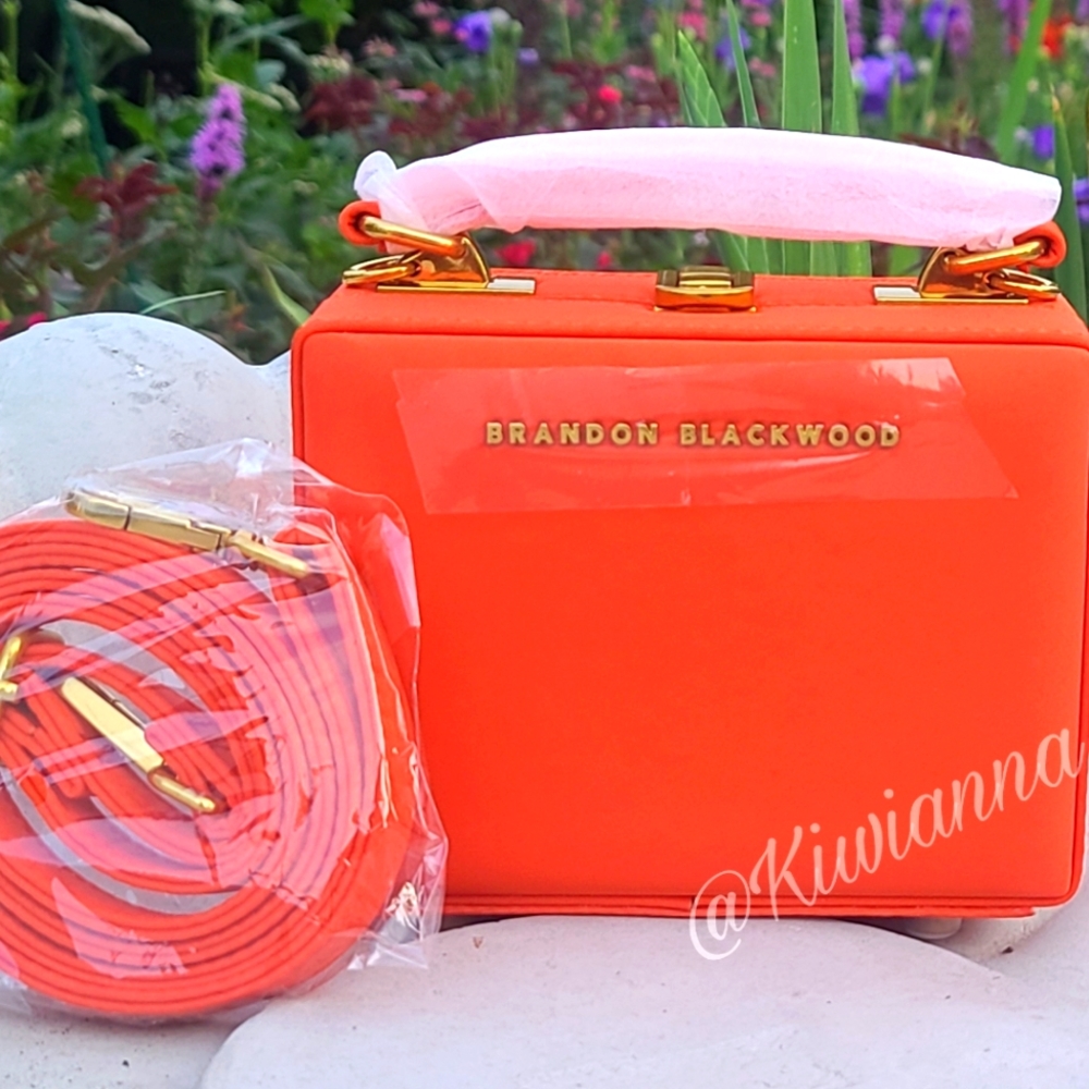 Brandon Blackwood Mini Kendrick Trunk Burnt Orange